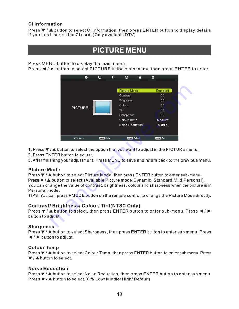 TV Star TVSTARLED22F User Manual Download Page 14