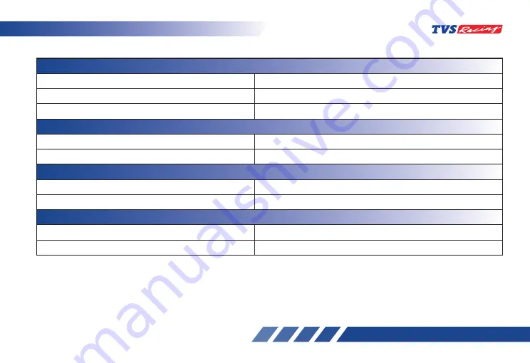 TVS Apache RR 310 Owner'S Manual Download Page 188