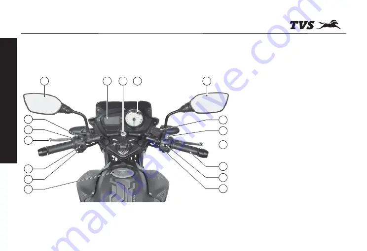 TVS Apache RTR 160 HYPER EDGE 2015 Owner'S Manual Download Page 14