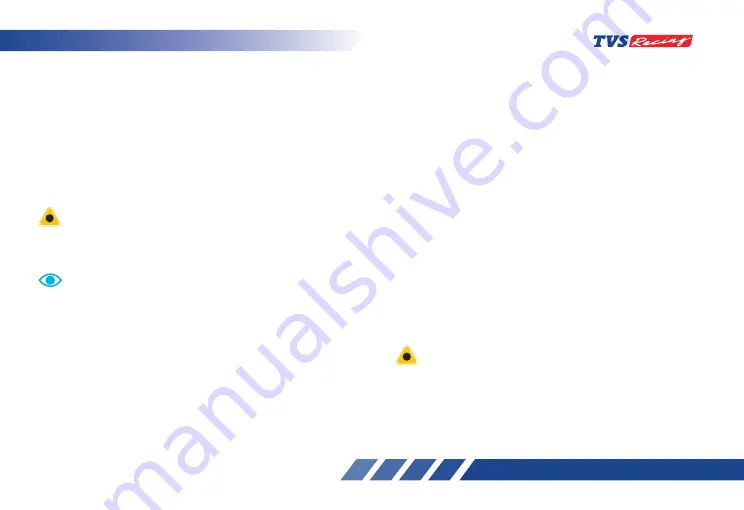 TVS Apache RTR 200 4V Owner'S Manual Download Page 75