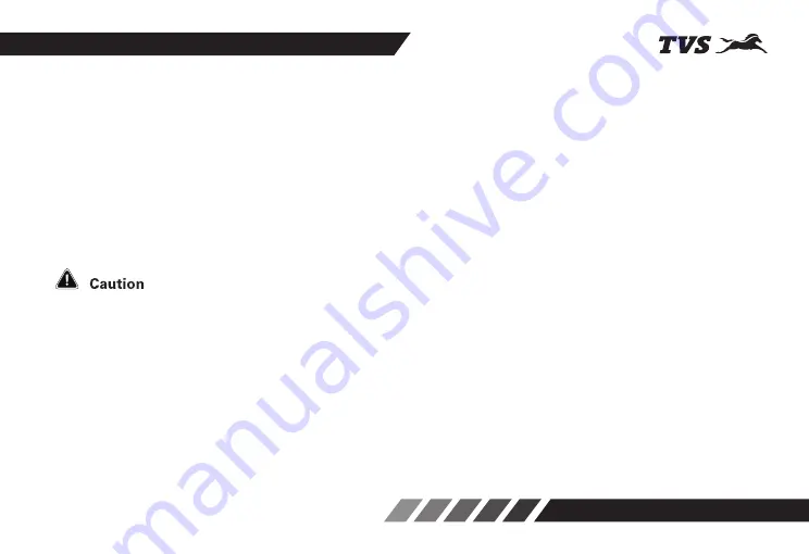 TVS Atache RTR160 4V Owner'S Manual Download Page 14