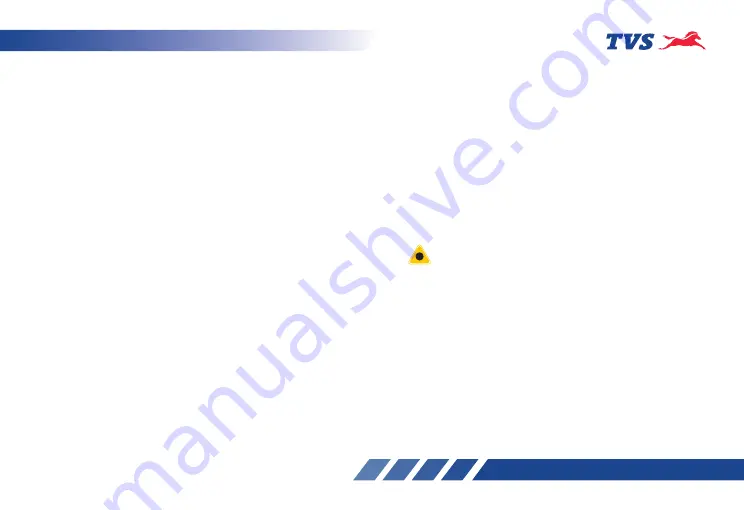 TVS Jupiter ZX Owner'S Manual Download Page 100