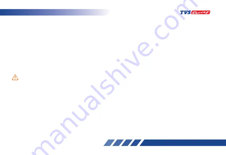 TVS RTR 165 RP Owner'S Manual Download Page 87