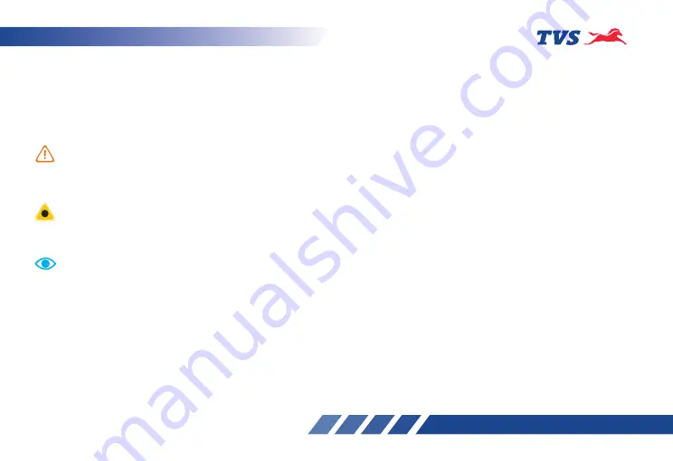 TVS StaR City+ User Manual Download Page 8