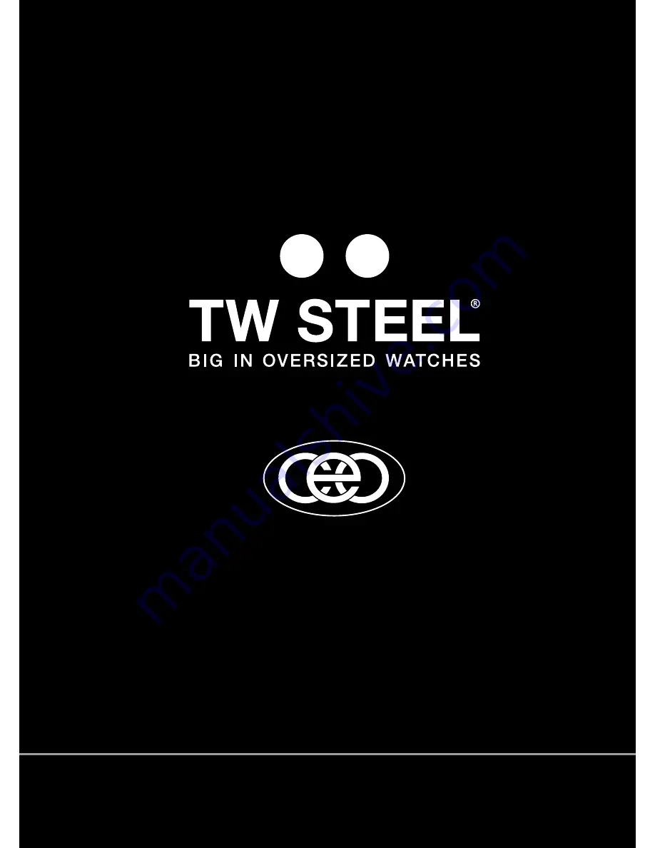 TW Steel CE1005 Скачать руководство пользователя страница 1