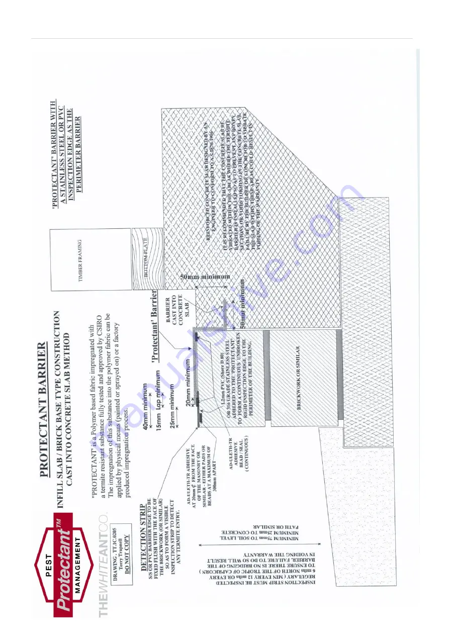 TWAC Protectant Installation Manual Download Page 55