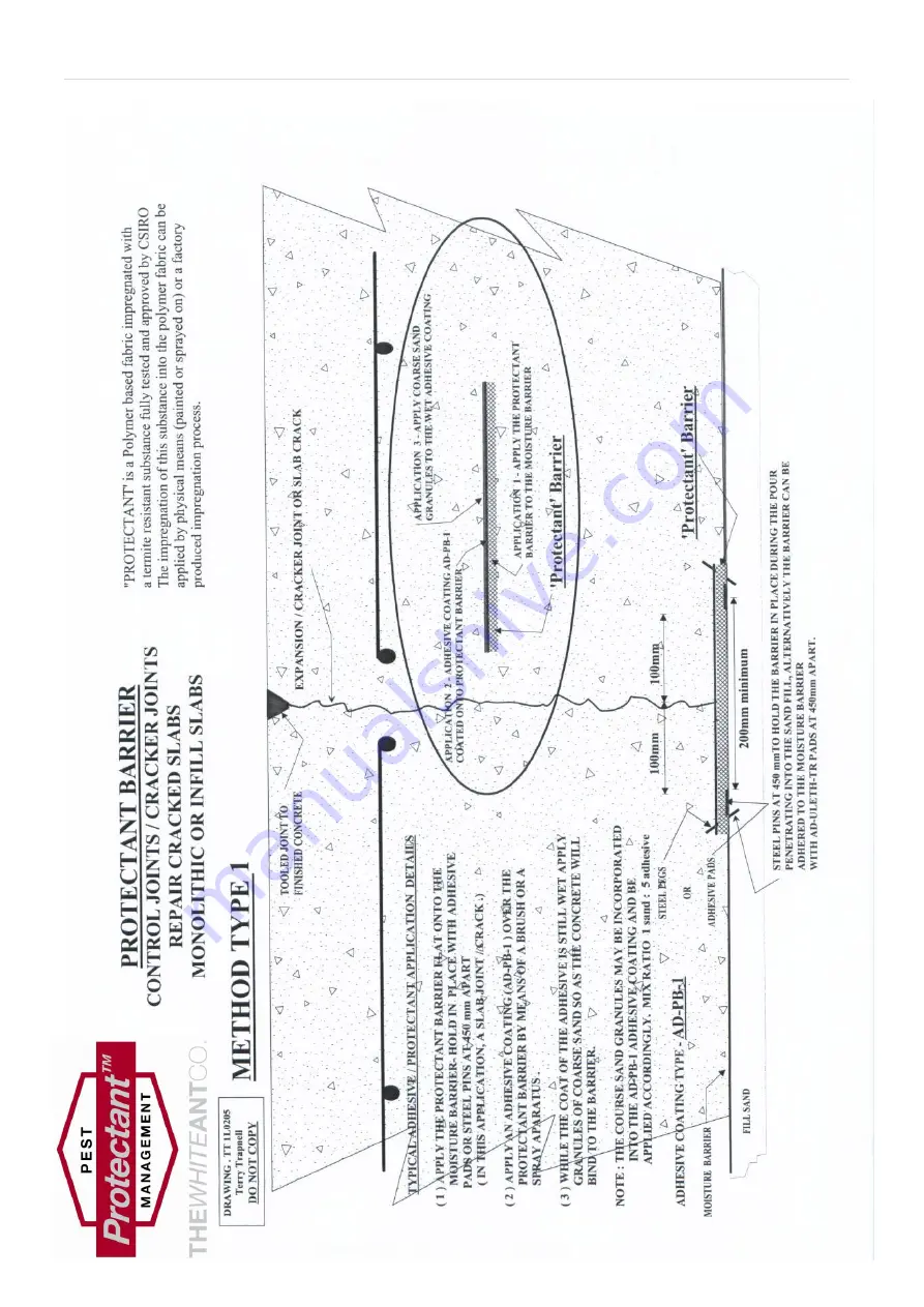 TWAC Protectant Installation Manual Download Page 63