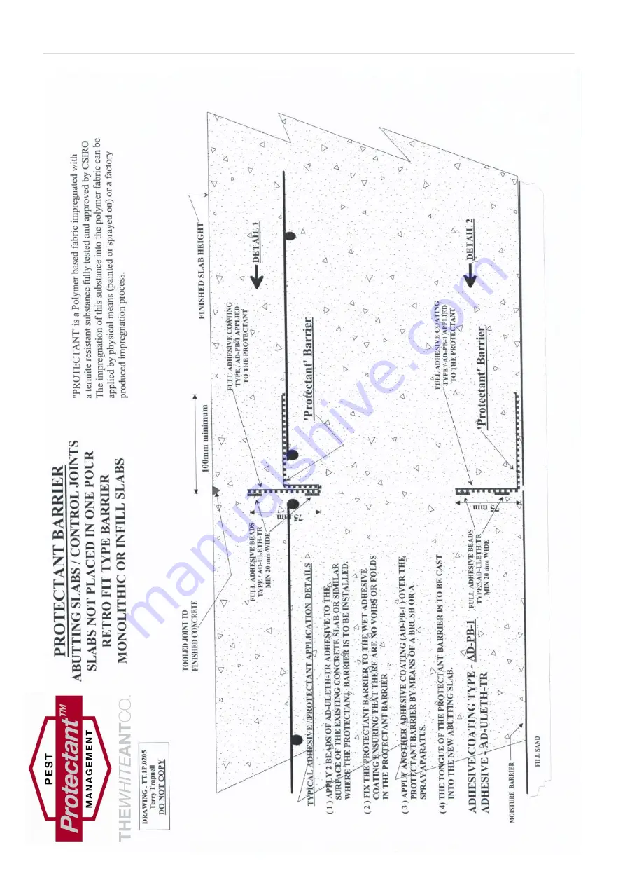 TWAC Protectant Installation Manual Download Page 67