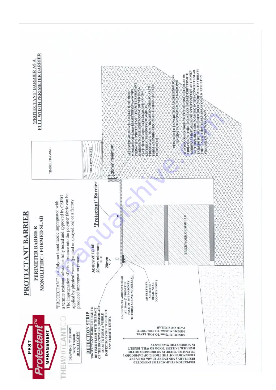 TWAC Protectant Installation Manual Download Page 70