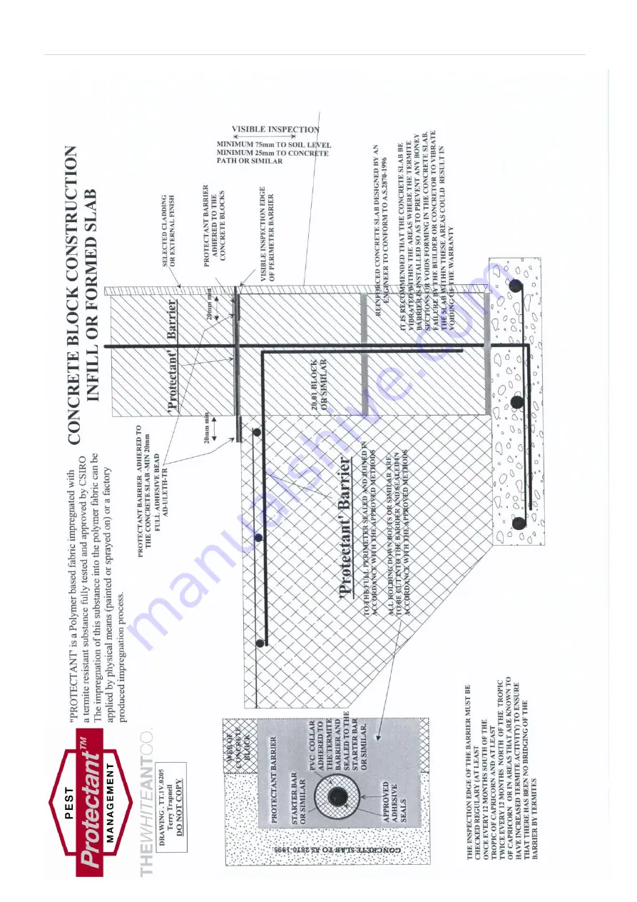 TWAC Protectant Installation Manual Download Page 73