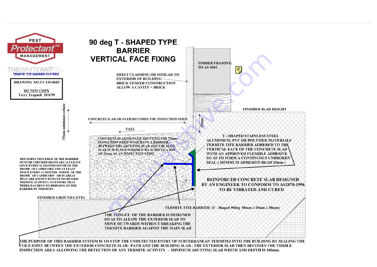 TWAC Protectant Installation Manual Download Page 88