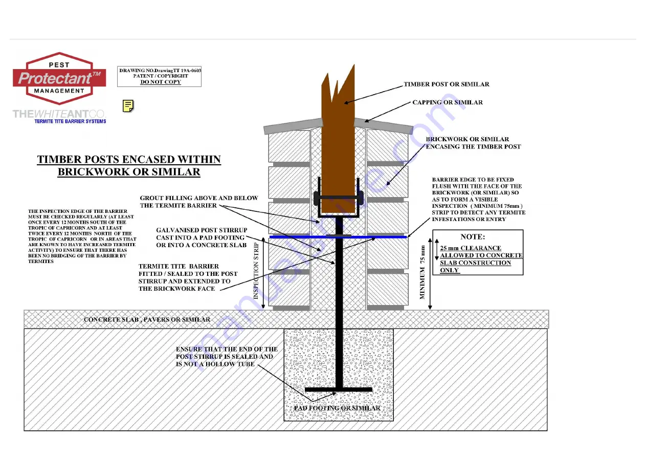 TWAC Protectant Installation Manual Download Page 90