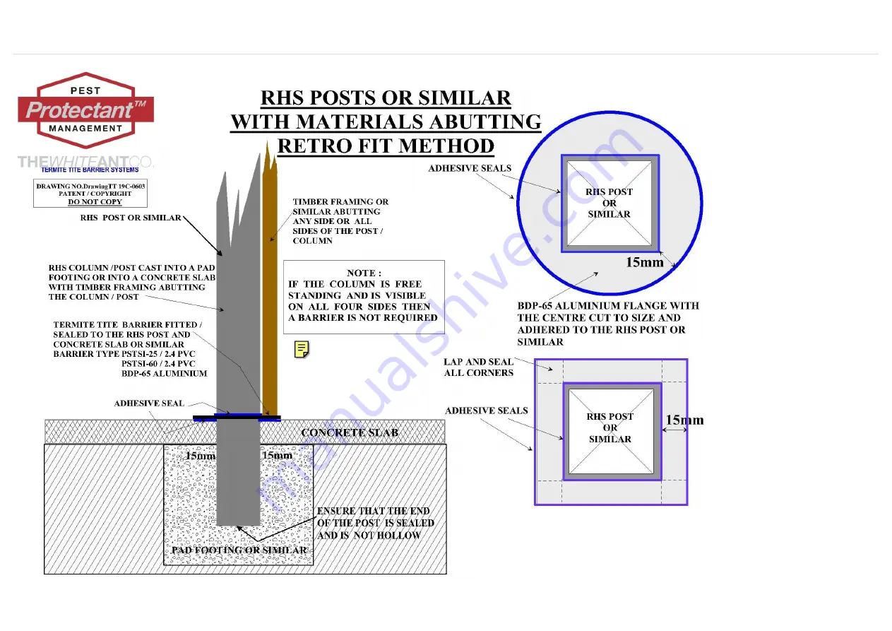 TWAC Protectant Installation Manual Download Page 92