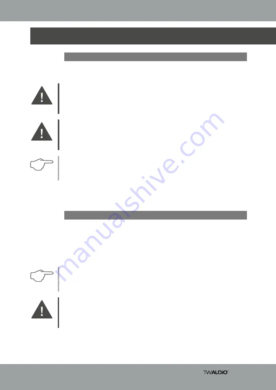 twaudio B30i Скачать руководство пользователя страница 9