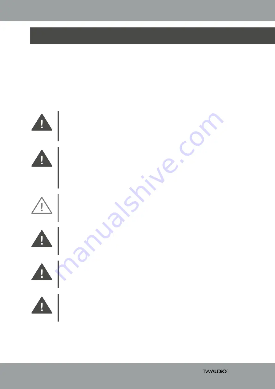 twaudio QBM10 Assembly Instruction Manual Download Page 5