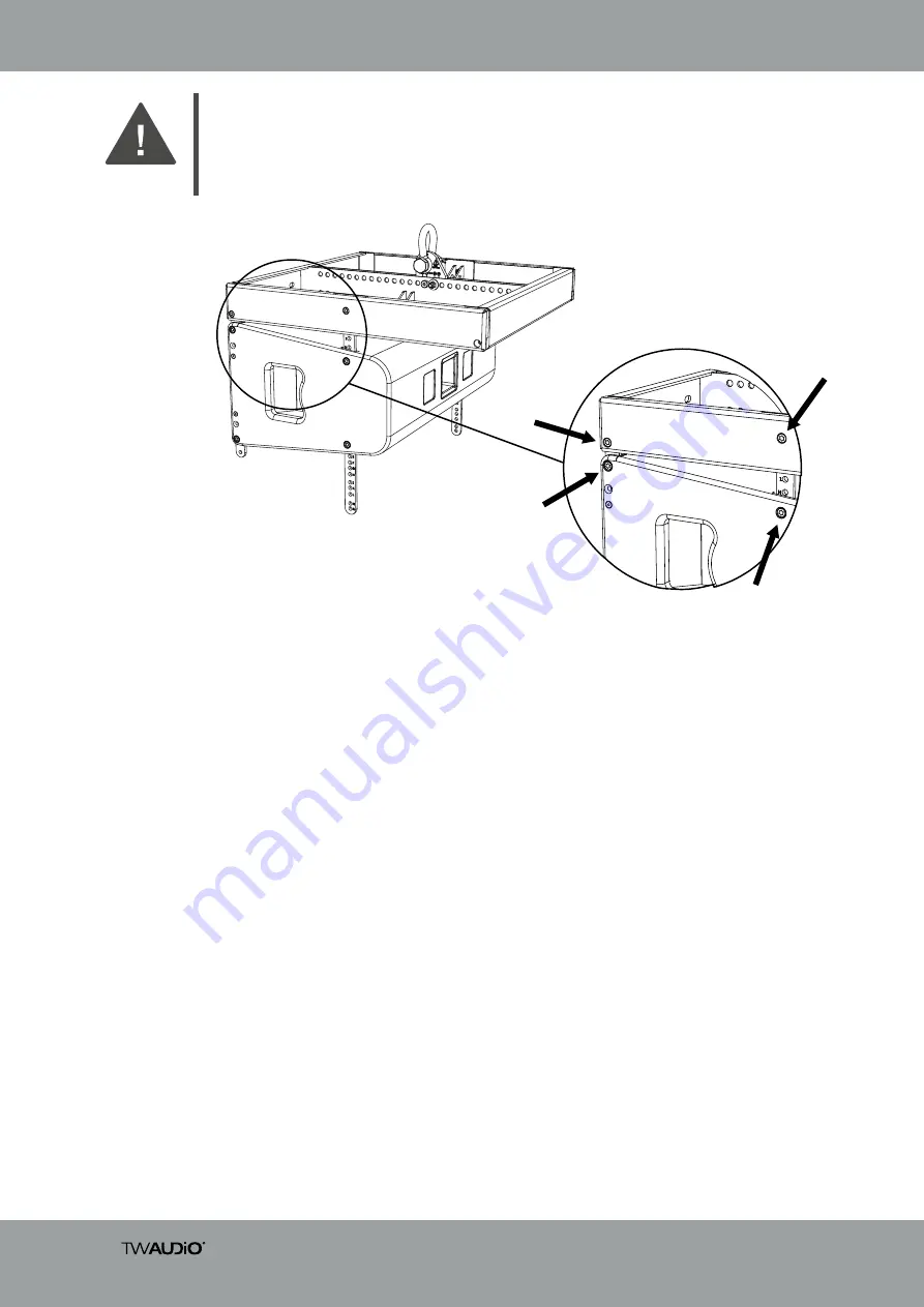 twaudio VERARF600i Assembly Instructions Manual Download Page 22