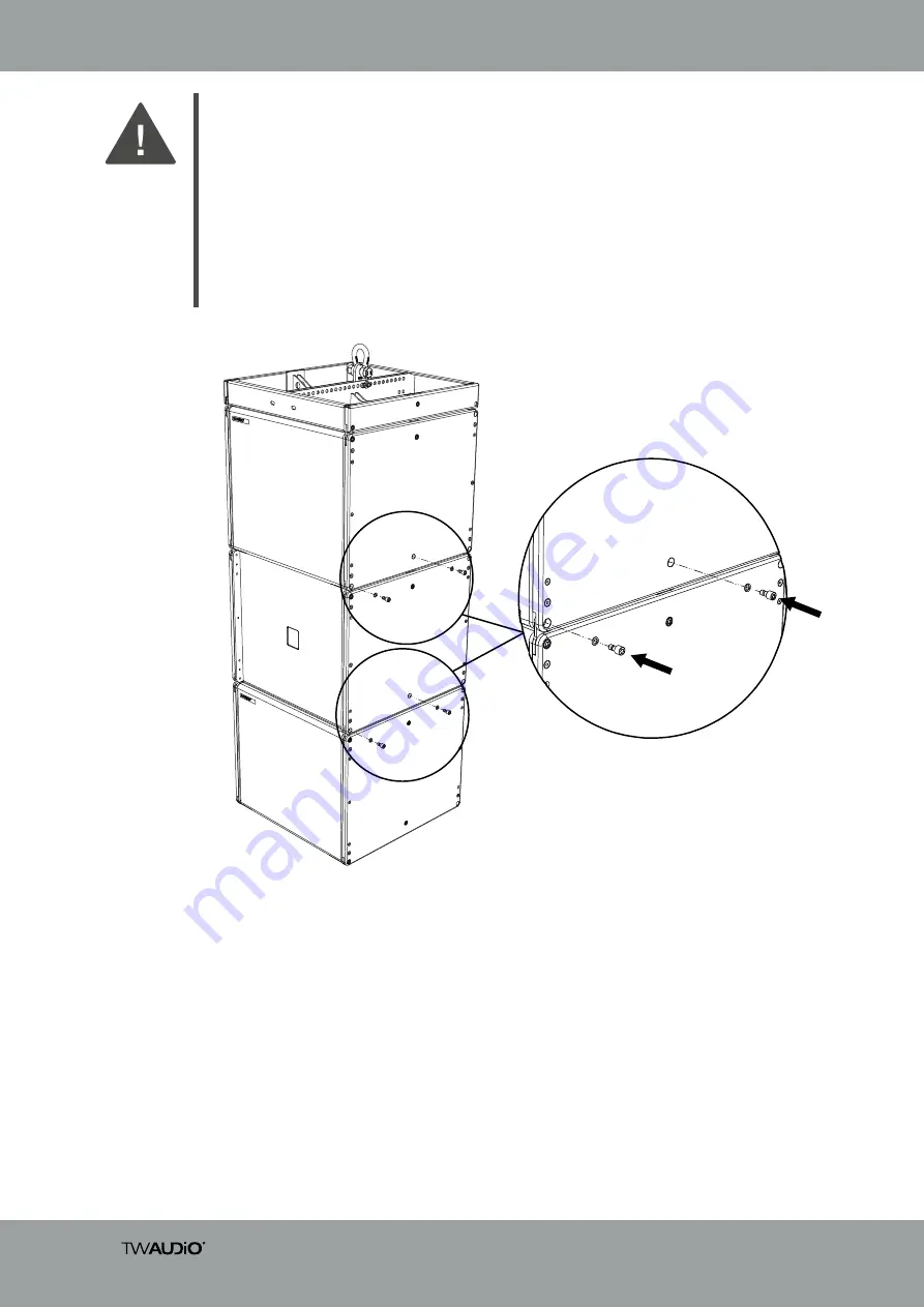 twaudio VERARF600i Assembly Instructions Manual Download Page 40