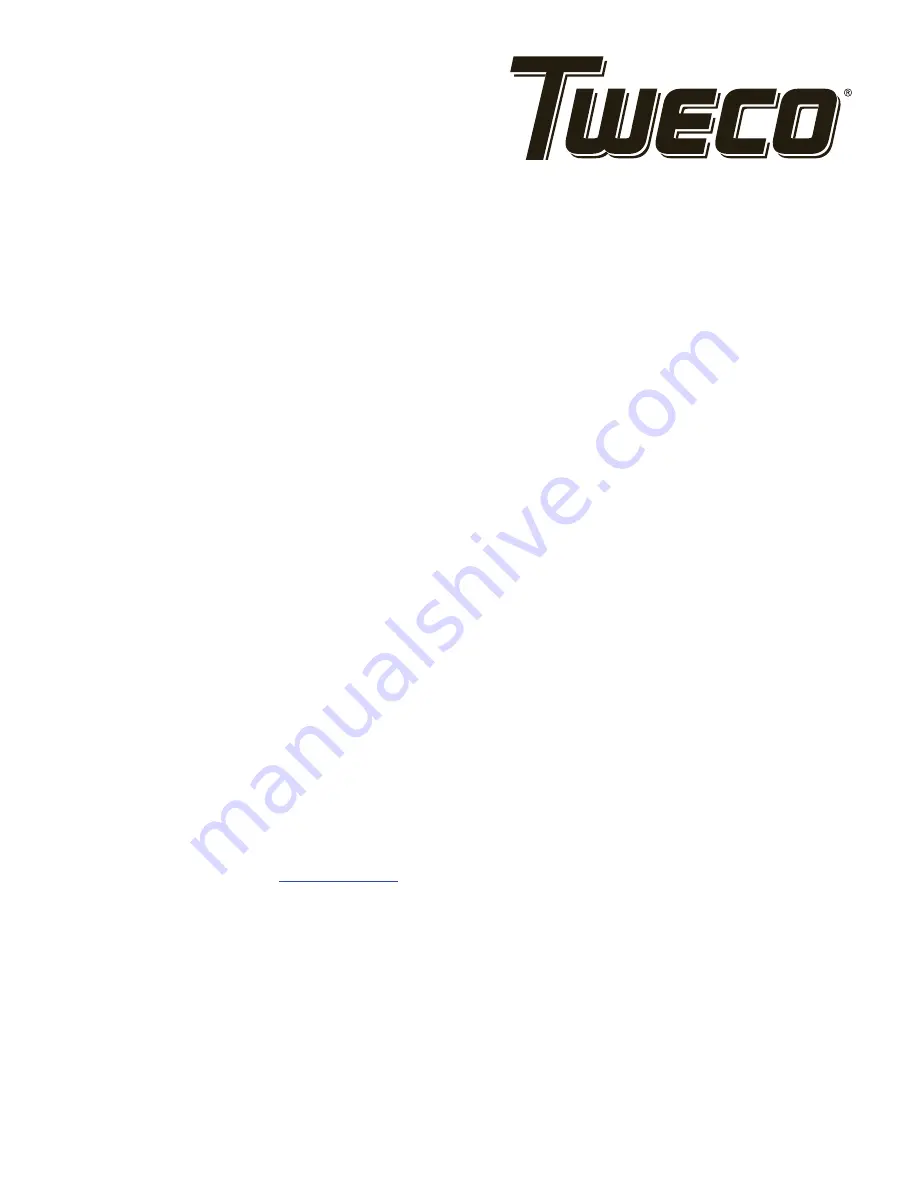 Tweco ULTRAFEED VAF-4 Service Manual Download Page 2