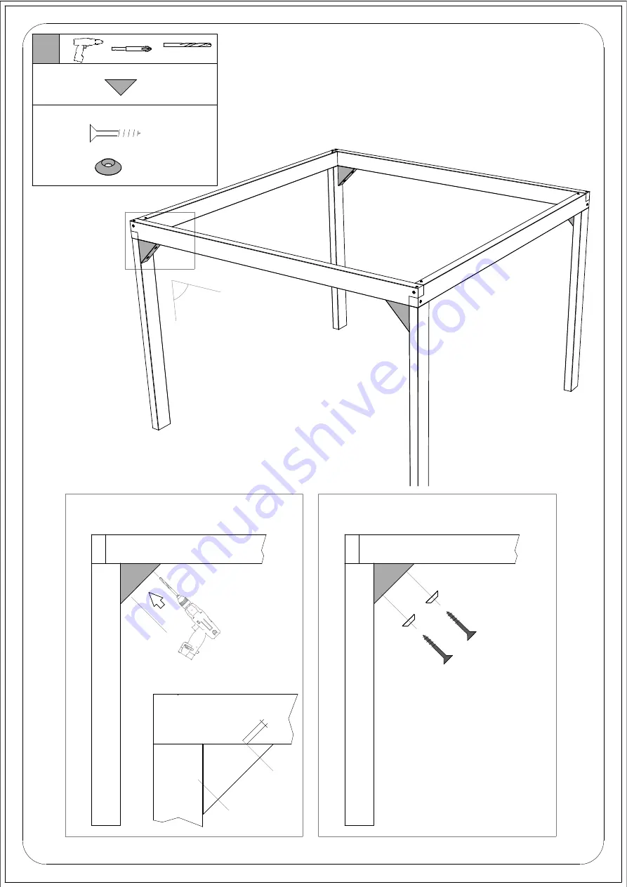 TWIG ARBOR MANHATTAN 03420 Fitting Instructions Manual Download Page 12