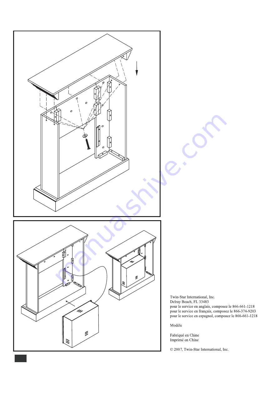 Twin-Star International 18WM100 Assembly Instructions Manual Download Page 16