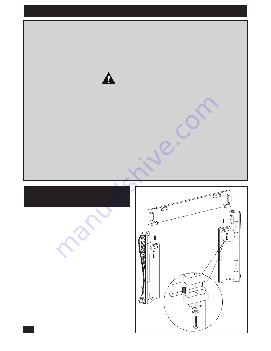 Twin-Star International 23DE1447 Wall Mantel Assembly Instructions Manual Download Page 8