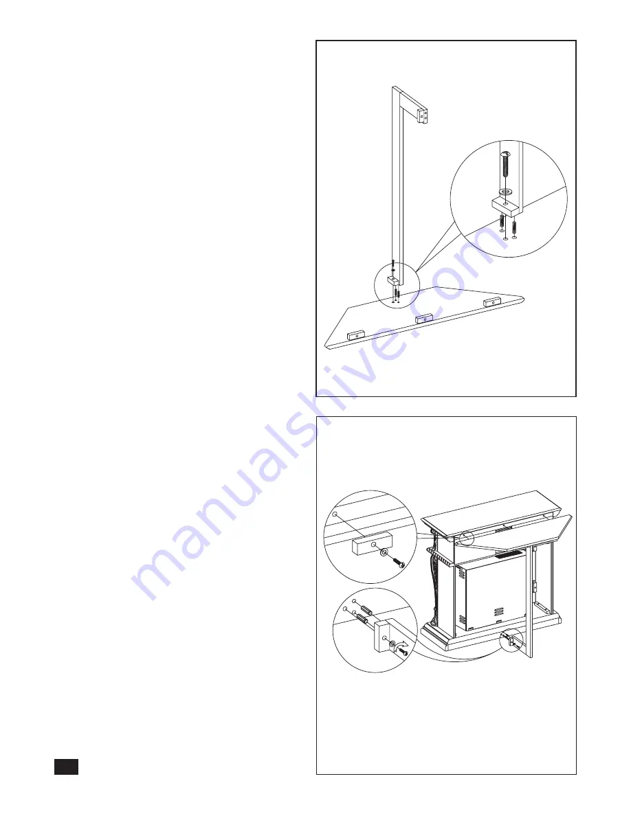 Twin-Star International 23DE1447 Wall Mantel Assembly Instructions Manual Download Page 16