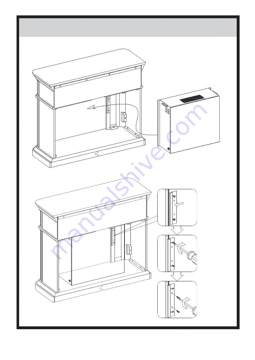 Twin-Star International Bello ClassicFlame 23DE8202 Manual Download Page 19