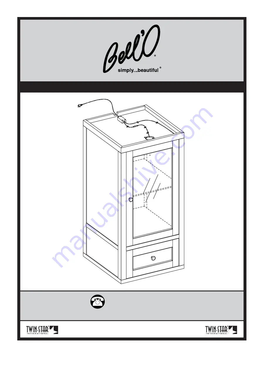 Twin-Star International Bell'O EC6449US22 Manual Download Page 1