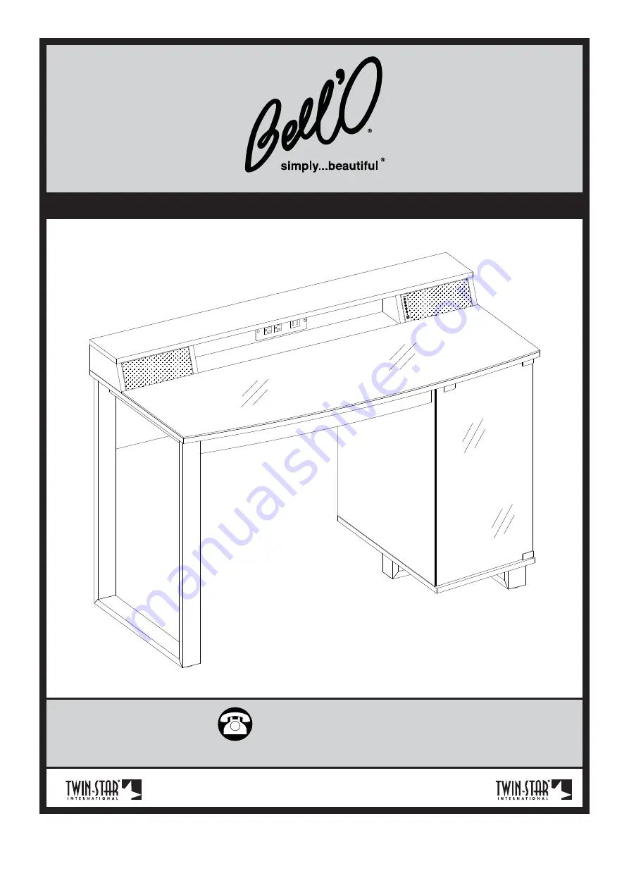 Twin-Star International Bell'O ODS4915-48 Manual Download Page 1