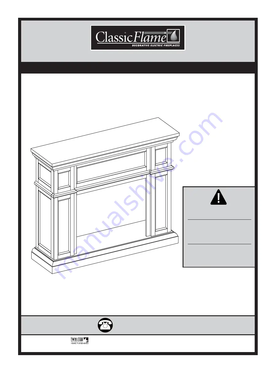 Twin-Star International ClassicFlame 28WM426 Скачать руководство пользователя страница 1