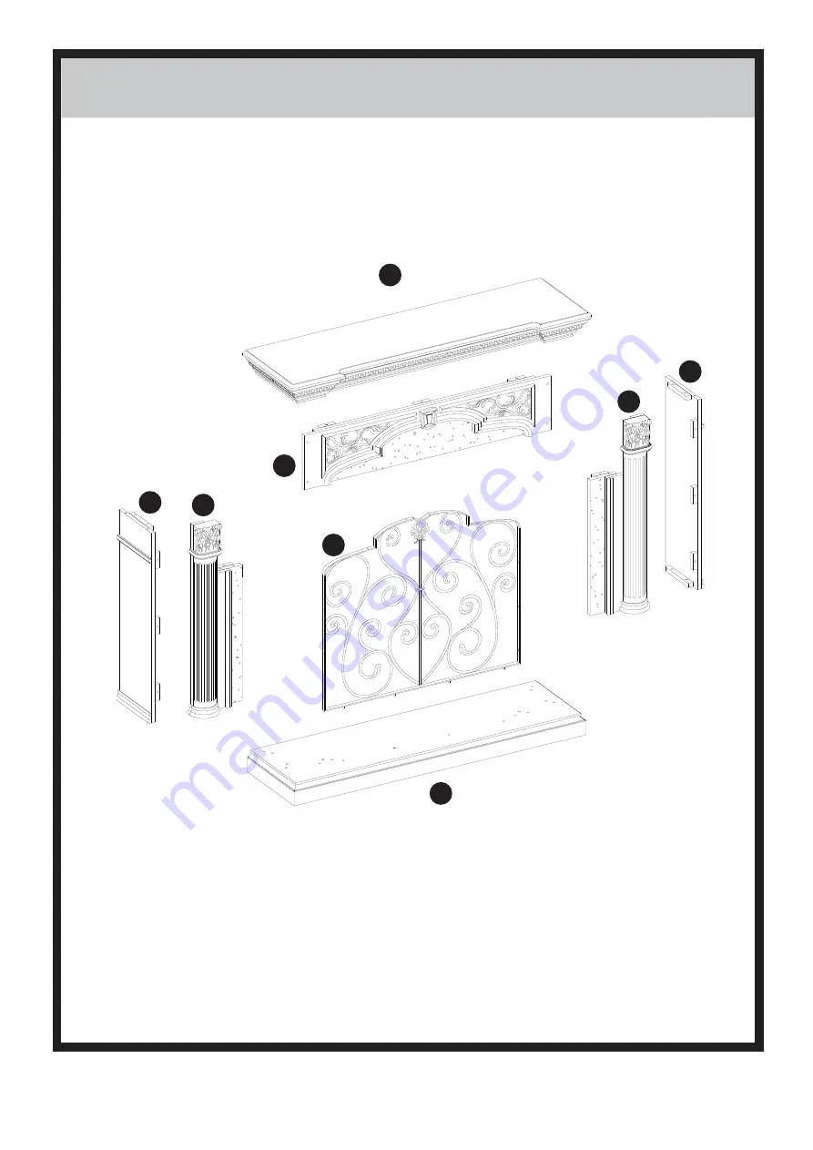 Twin-Star International ClassicFlame 33WM0194 Manual Download Page 4