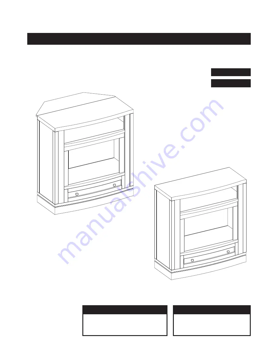 Twin-Star International Corner Mantel Скачать руководство пользователя страница 9