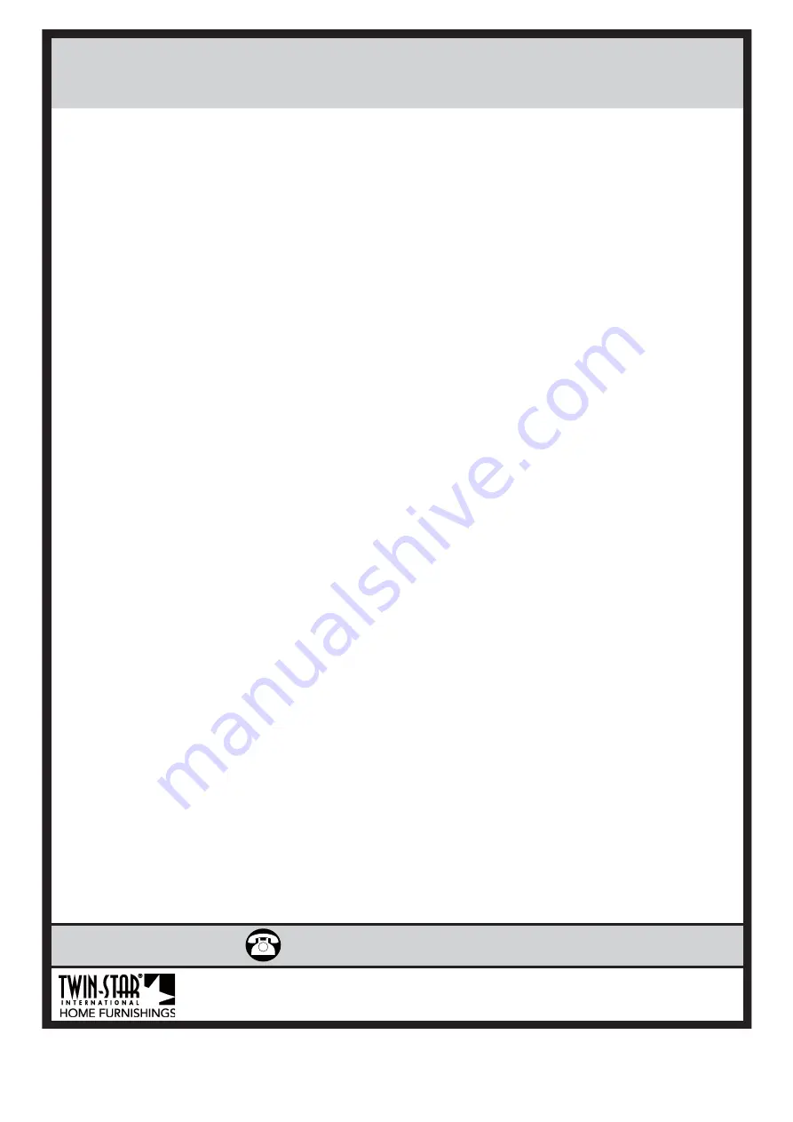 Twin-Star International Tresanti KI10289-48 Assembly Instructions Manual Download Page 39