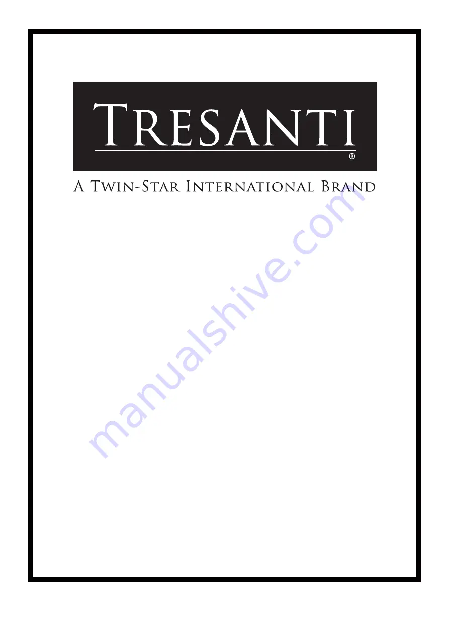 Twin-Star International TRESANTI ODP10444-48D913 Manual Download Page 22