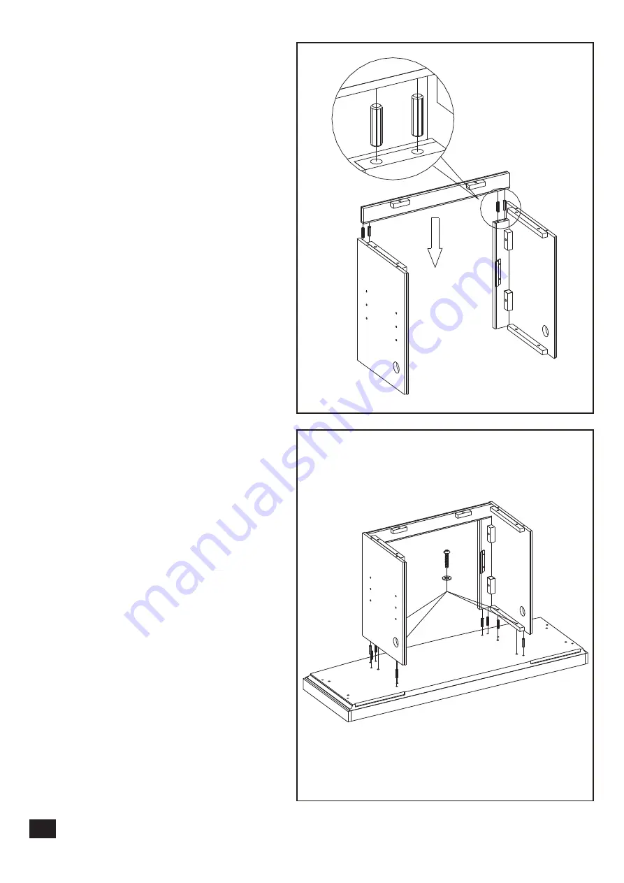 Twin-Star International WOOD FIREPLACE MANTEL 23MM1424 Instruction Manual Enclosed Download Page 4