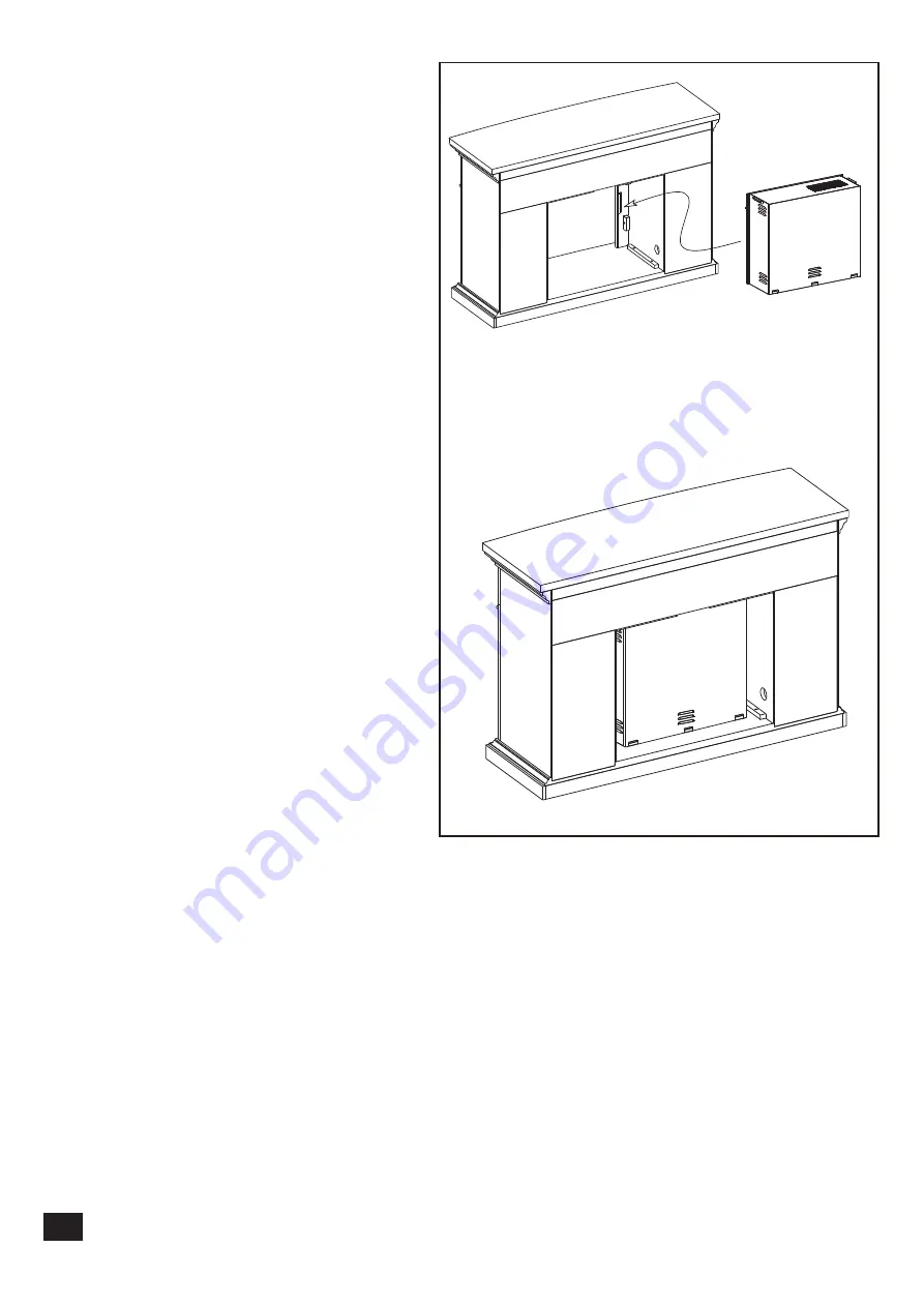 Twin-Star International WOOD FIREPLACE MANTEL 23MM1424 Instruction Manual Enclosed Download Page 22