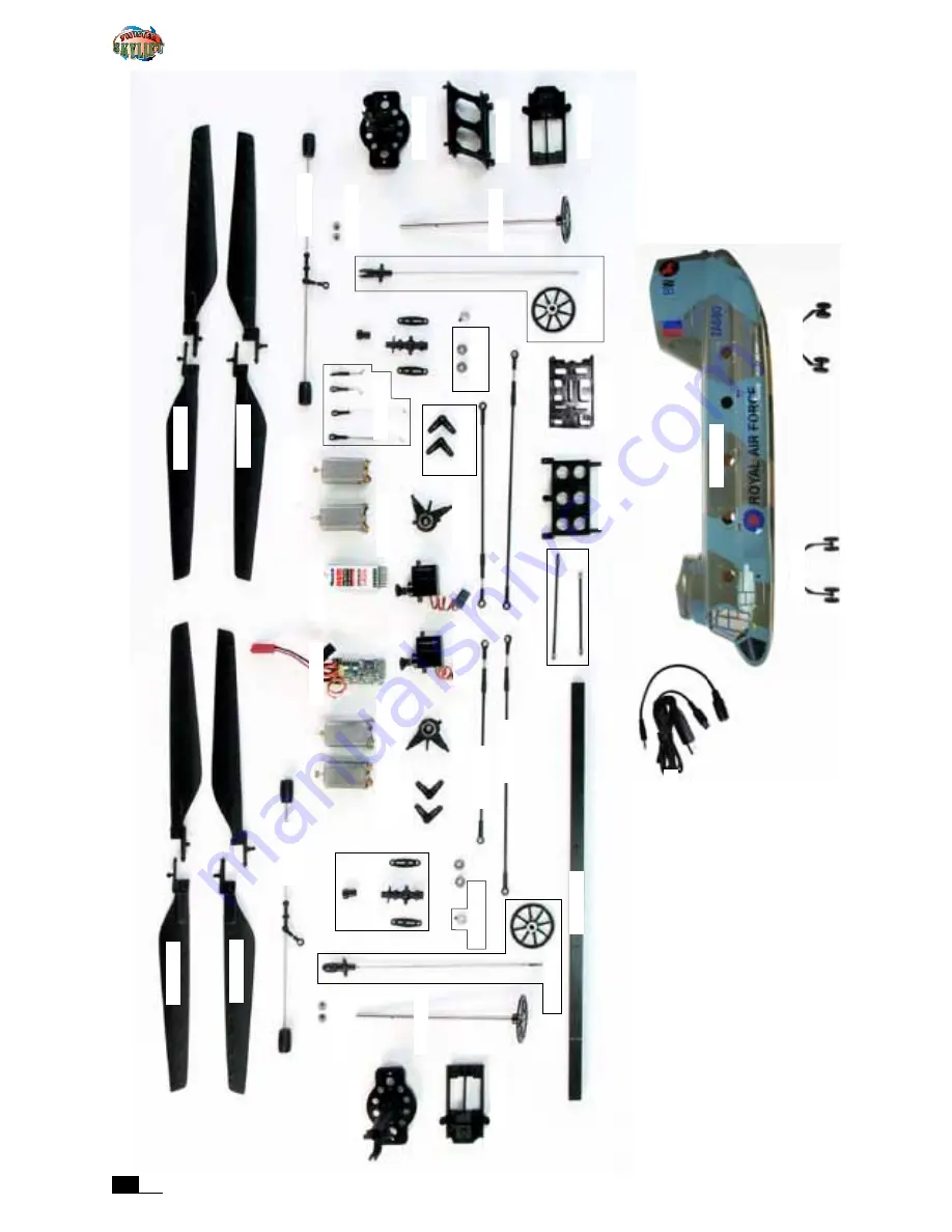 Twister Skylift 2.4 Assembly & Flight Training Manual Download Page 28