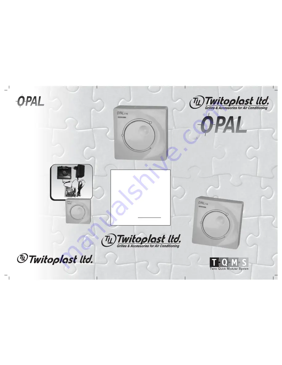 Twitoplast OPAL EL Installation And Operating Instructions Download Page 1