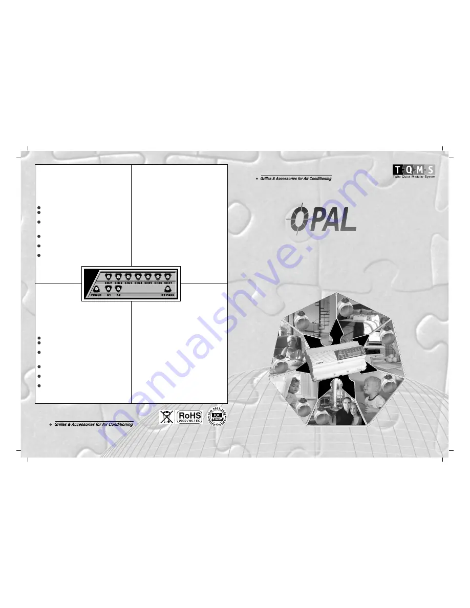 Twitoplast OPAL ZC207DK Скачать руководство пользователя страница 1