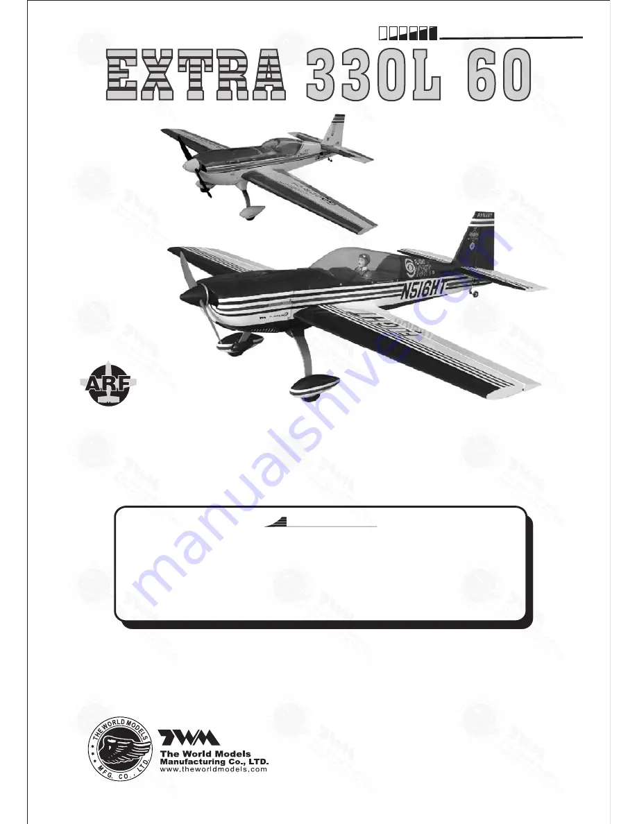 TWM EXTRA 330L 60 Instruction Manual Download Page 1