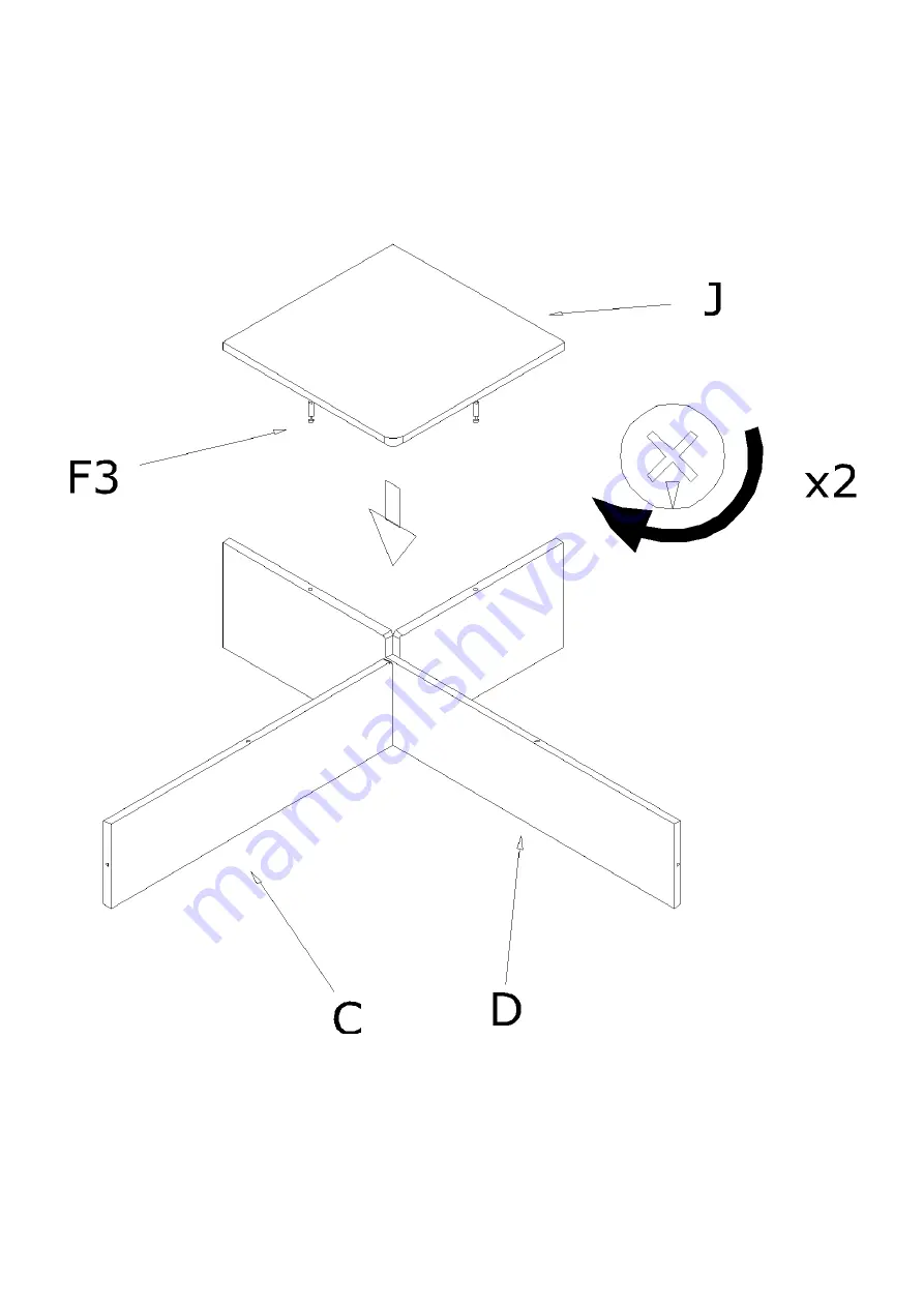 Twoey inside Reading Corner Seat 1 4050 Assembly Instructions Manual Download Page 4