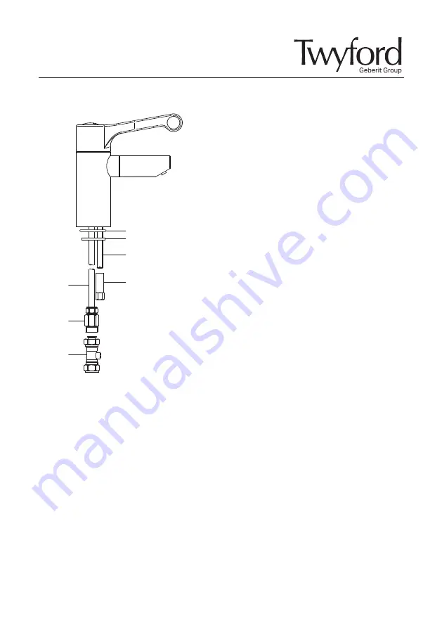 Twyford SF1139CP Installation And Maintenance Instructions Manual Download Page 6