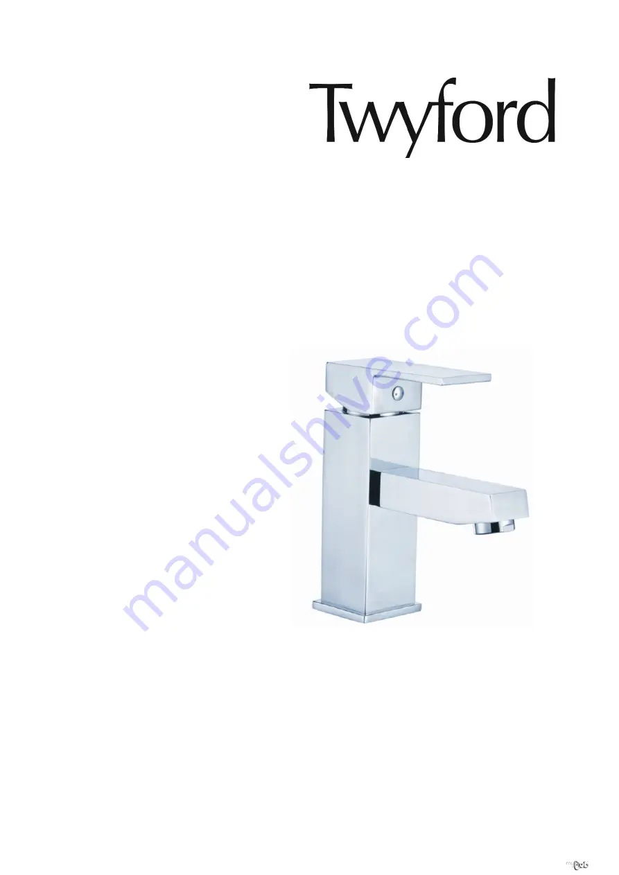 Twyford X62 Series Instruction Booklet Download Page 1