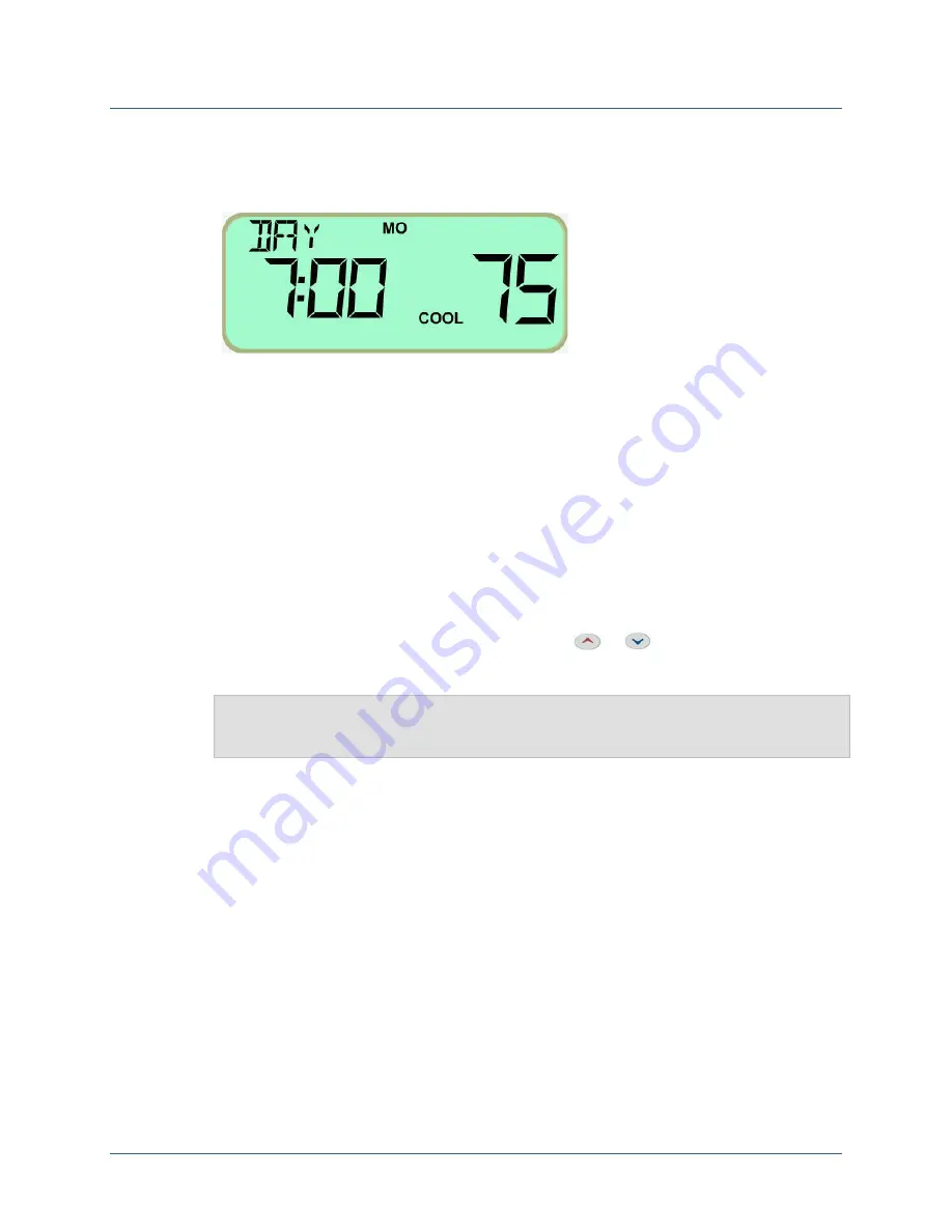 TXU Energy iThermostat 1F88-300 In-Home User Manual Download Page 8