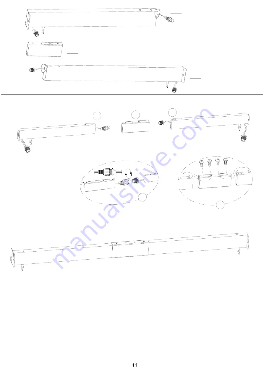 Ty Pennington Style SUNSET BEACH DELUXE LIGHTED HARDTOP BAR W/ 4 STOOLS Owner'S Manual Download Page 11