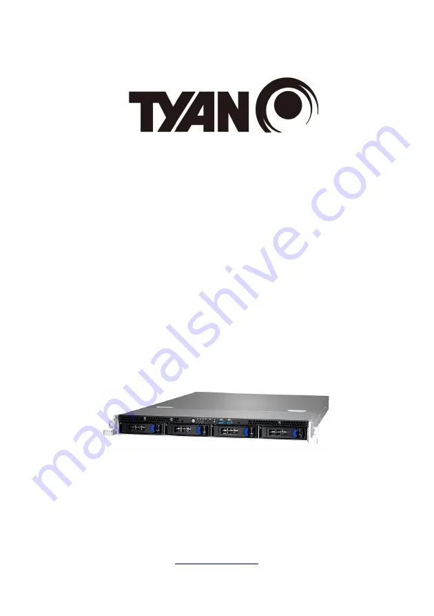 TYAN B5556G24EV4HR-2T Service Engineer'S Manual Download Page 1