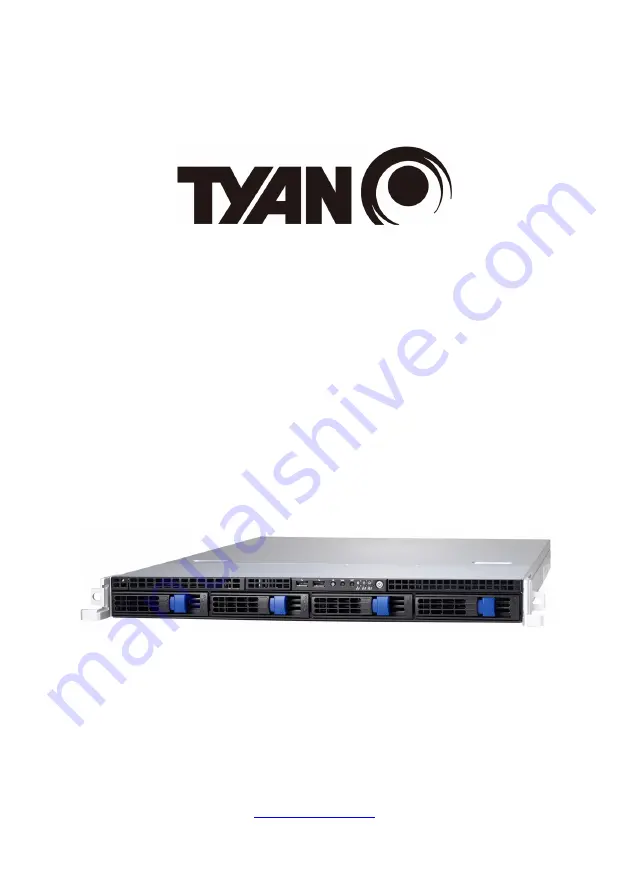 TYAN GT20A-B7040 Service Engineer'S Manual Download Page 1