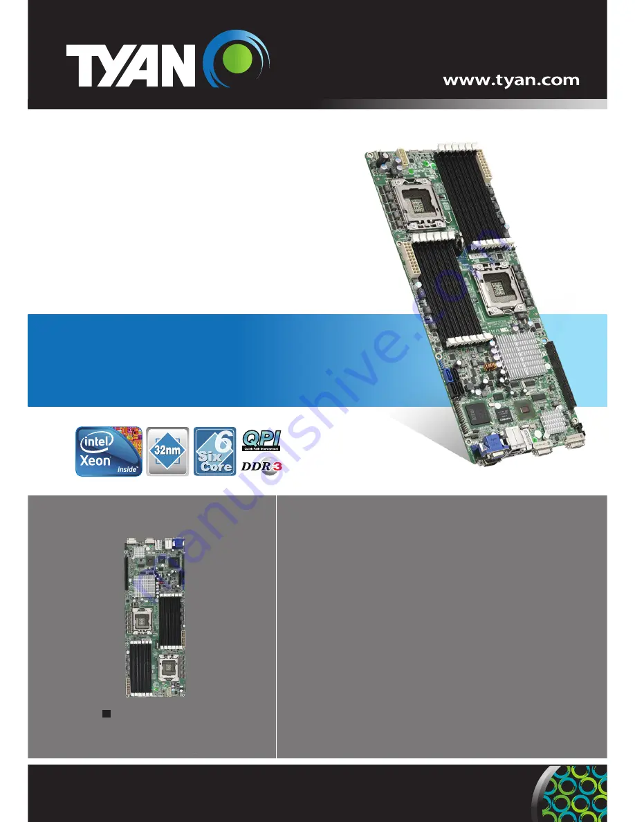 TYAN S7017 Specifications Download Page 1