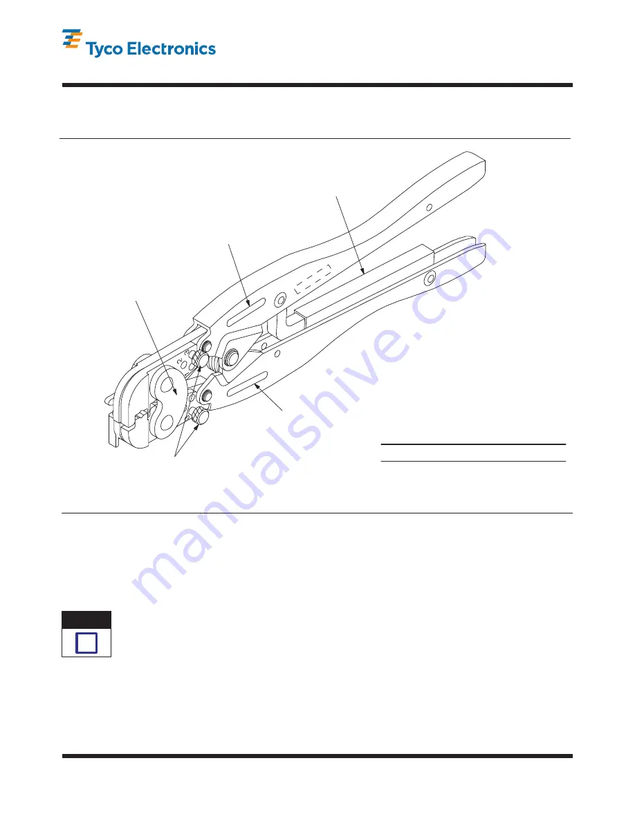 Tyco Electronics 169485 Скачать руководство пользователя страница 1