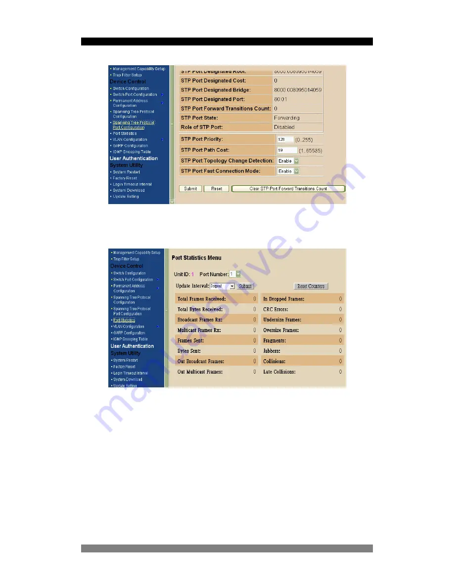 Tyco Electronics 24 Port SNMP Скачать руководство пользователя страница 48